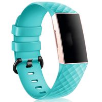 Fitbit Charge 3 Gr S Ersatz Silikon Armband Uhren Sport Band Fitness Tracker 