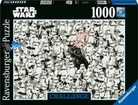 Ravensburger Puzzle 1000 Teile, Challenge Star Wars - Darth Vader und seine Klonkrieger als herausforderndes Puzzle für Erwachsene und Kinder ab 14 Jahren