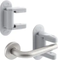 InnovaGoods® DLooky Türsicherheitsschloss (2 Stück), schützt Ihr Zuhause vor Eindringlingen, diskretes Design und einfach dezu installieren, ideal für Türen und Fenster.