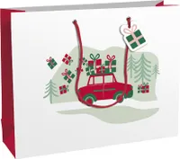 Clairefontaine Weihnachts-Geschenktüte "Hohoho" groß