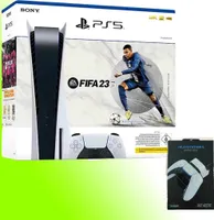 Sony PlayStation 5 PS5 Disc Konsole inkl. FIFA 23 + Ladestation