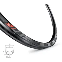 Mach1 Klixx Disc ráfik - 559 x 23, 32 otvorov, čierny
