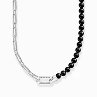 THOMAS SABO Kette Silber schwarz KE2179-507-11