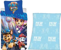 PAW Patrol Movie - Bettwäsche-Set, 135x200 und Fleece-decke GLOW, 130x160