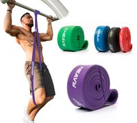 ActiveVikings® Pull-Up Fitnessbänder | Perfekt für Muskelaufbau und Crossfit Freeletics Calisthenics | Fitnessband Klimmzugbänder Widerstandsbänder - Heavy