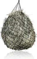 Heunetz schwarz für Pferde Maschenweite 5x5cm Heunetz engmaschig Füllgewicht 5kg