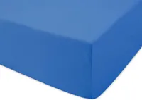 Prześcieradło Jersey 90x200 z gumką chabrowy