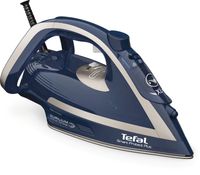 Tefal smart protect plus fv6872 żelazko parowo-suszące durilium airglide stopa 2800 w niebieski