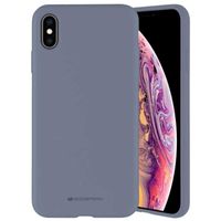 Mercury Silicone Case Samsung A15 5G Lavender Gray / Lawendowy