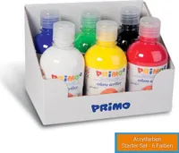 Primo 400TA300100 Akrylová barva 300 ml stříbrná láhev