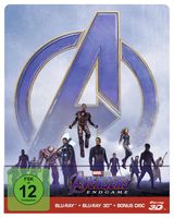 Avengers: Endgame [2D & 3D Steelbook Blu-Ray]
