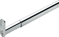 Hettich Schrankrohr verstellbar 600 - 900 mm, verchromt