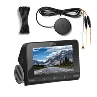 70mai Dashcam 4K A810 3840x2160P + 4G Hardwire Kit UP04, Autokamera Schwarz, HDR, 150° Sichtfeld, integriertes GPS, App-Steuerung