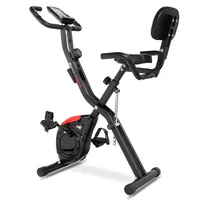 Bicykel na cvičenie Hop-sport Xbike | Skladací bicykel na cvičenie | Stacionárny bicykel do 120 kg