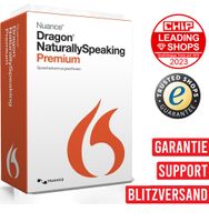 Nuance Dragon NaturallySpeaking 13 Premium | Vollversion | Versand per E-Mail