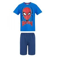 Gr Spiderman Shorty Pyjama grau 104-140