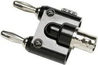 Adaptér BNC na 2 banánky 4mm 500V