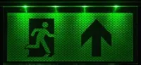 Notleuchte Notbeleuchtung Exit Notausgang Fluchtwegleuchte Notlicht Fluchtweg OBEN