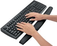 Fellowes Tastatur Handgelenkauflage Memory Foam schwarz (ohne Tastatur)
