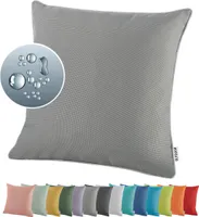 heimtexland ® OUTDOOR Lounge Dekorační polštáře LOTUS EFFEKT 45x45 Zahradní polštáře Venkovní polštáře Typ551 Taupe