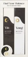 Something Different - Vonné tyčinky, Jin a Jang, balení 60 ks SD6961 (jedna velikost) (hnědá)