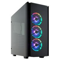 Corsair Obsidian 500D RGB SE Premium - Midi Tower - PC - sklo - oceľ - čierna - ATX,Micro ATX,Mini-ITX - herné