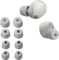 kwmobile 8x Ersatzpolster kompatibel mit Sony WF-1000XM5 / WF-1000XM4 - 4 Größen - Silikon Ersatz Ohrstöpsel In-Ear Kopfhörer - Polster