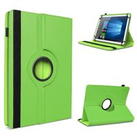 Tablet Hülle Odys Falcon 10 plus 3G Tasche Schutzhülle Case Cover 360° Drehbar, Farbe:Grün