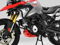 Ibex 10005823 Kompatybilny/zamiennik zestawu pałąków zderzeniowych BMW G 310 GS BJ 2017-22 Czarny
