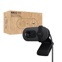 Logitech Brio 105 Webcam Schwarz 960-001592 1080p Mikrofon Kabel