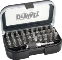 DeWALT Bit-Set DT7944S, T10 - T40, Pozidrive, Philips, Hex, Schlitz, Profi-Qualität - 31-teilig