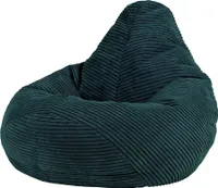 icon Sitzsack-Sessel Bean Bag Flauschig Dalton Für Kinder, Blaugrün, Cord, Kindersitzsack, Groß, Sitzsack Kinder mit Füllung - Hergestellt in Deutschland