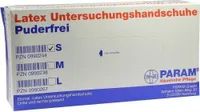 Handschuhe Einmal Latex puderfrei S 100 St