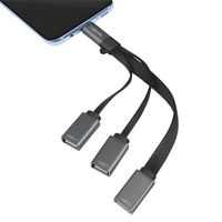 LogiLink USB 3.0 Hub mit USB-C 3.1 Gen1 Anschluss 3-Port