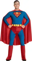 Superman - Kostüm - Herren BN4499 (XL) (Rot/Blau/Gelb)