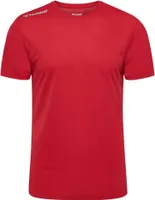 Hummel Run Kurzarm-t-shirt Rot XL Mann Rot XL