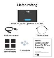 HDSX TV Sound Optimizer TOSLINK