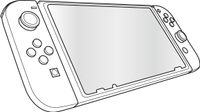 SPEEDLINK GLANCE Pro SL-330504,  Gehärtetes Schutzglas - für die Nintendo Switch®