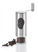 AdHoc MC01 Kaffeemühle mit Kurbel und Mahlwerk aus Keramik Mrs. Bean, Edelstahl | Acryl
