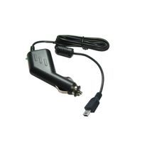Premium Mini-USB KFZ-Ladekabel 12V/24V mit TMC Antenne für Becker Garmin Nüvi Navigon TomTom Empfänger Navigationssystem Navi