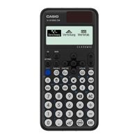 CASIO FX-810DE CW Wissenschaftlicher Taschenrechner schwarz