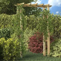 vidaXL Záhradný altánok Rose Arch 150 x 60 x 204 cm Impregnované drevo