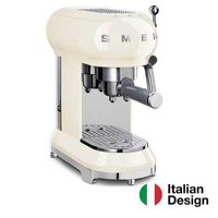 SMEG Espresso Kaffeemaschine Creme ECF01CREU