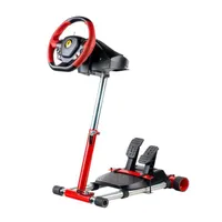 Wheel Stand Pro, V2 stojan na volant a pedály pro Thrustmaster SPIDER,T80/T100,T150,F458/430,červený