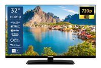 Telefunken D32H660X5CWI 32 Zoll Fernseher/Smart TV (HD Ready, HDR 10, LED, Triple-Tuner, WLAN, Alexa Built-in) - inklusive 6 Monate HD+ [2022]