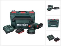 Metabo SXA 18 LTX 125 BL Akku Exzenterschleifer 18 V 125 mm Brushless + 1x Akku 4,0 Ah + Ladegerät + metaBOX