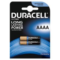 2 Duracell Aaaa E96 Batterien