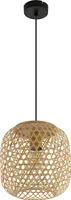 Globo Lighting Hängeleuchte Bambus naturfarben, 1x E27
