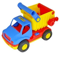 Wader-Polesie 9654 "Construck" sklápač s otváracím prívesom Mix