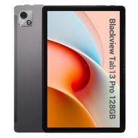 Blackview Tab13 Pro Tablet 10,1 Zoll, 128GB, 13MP Kamera, 7680 mAh Akku, 18W Schnellladung, Dual SIM 4G, 5G WiFi, Grau